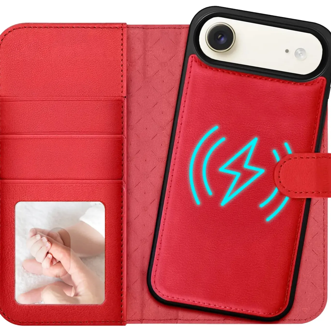 iPhone 17 Air - Klapphülle mit Kartenfächern & MagSafe-Kompatibilität