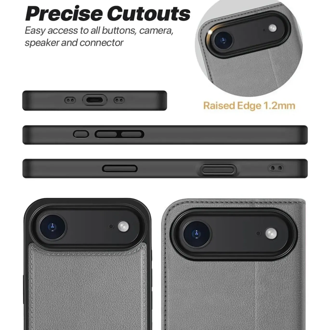 iPhone 17 Air - Klapphülle mit Kartenfächern & MagSafe-Kompatibilität