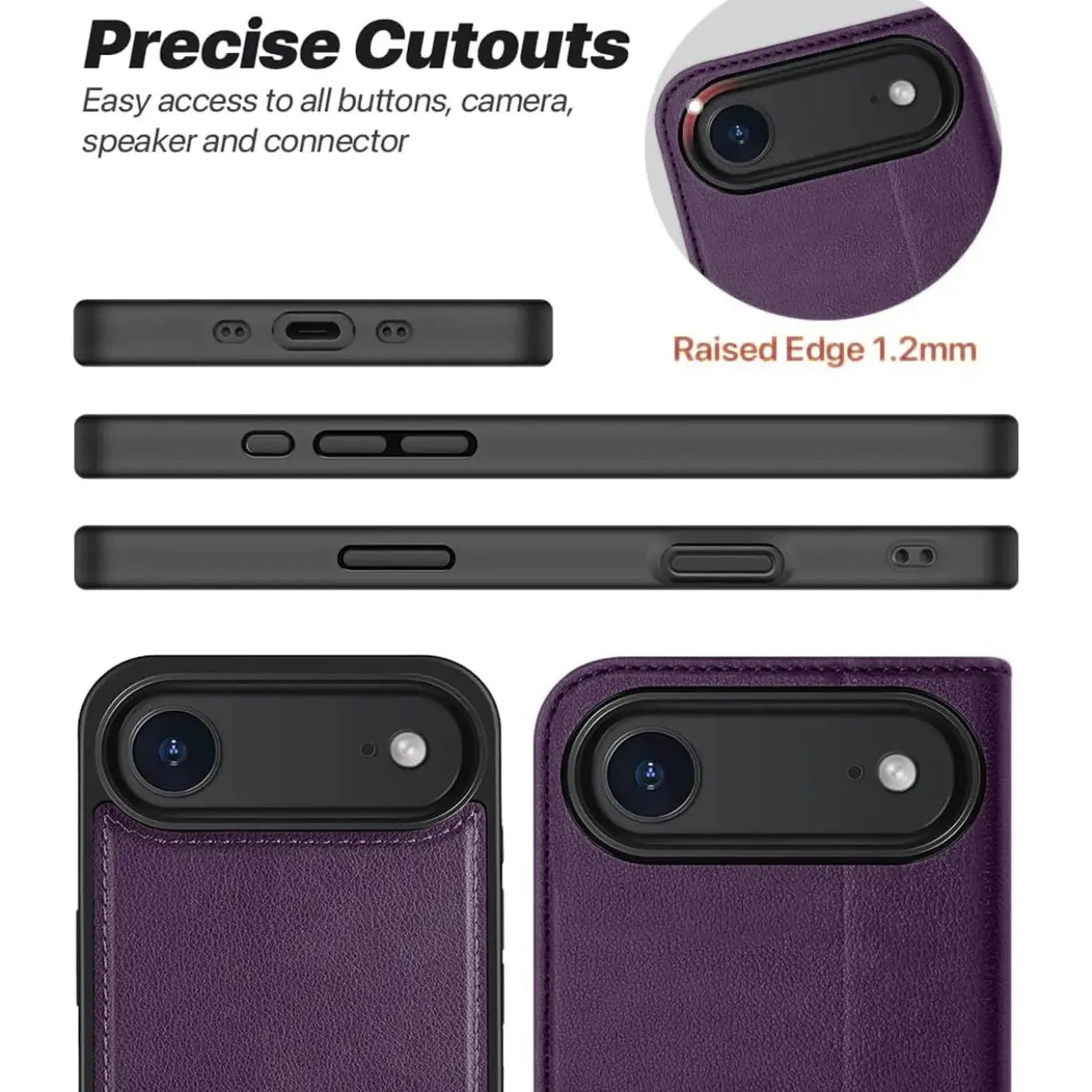 iPhone 17 Air - Klapphülle mit Kartenfächern & MagSafe-Kompatibilität