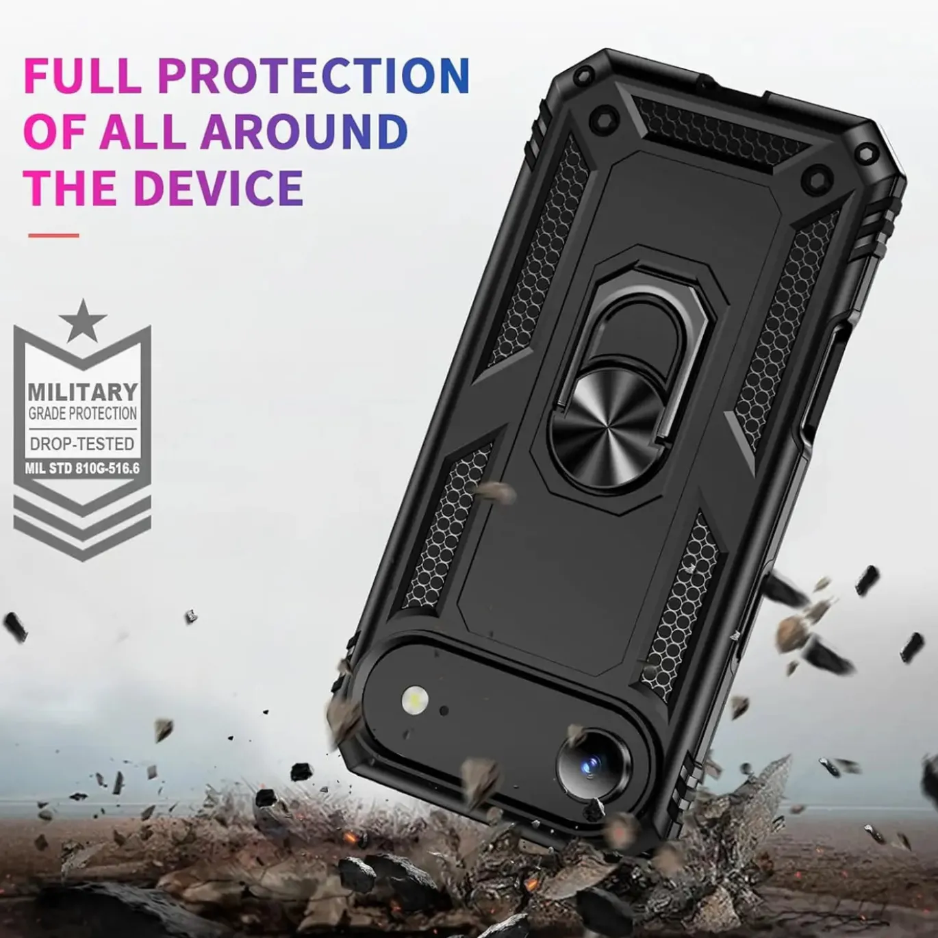 iPhone 17 Air - Outdoor Hardcase mit Ringhalter