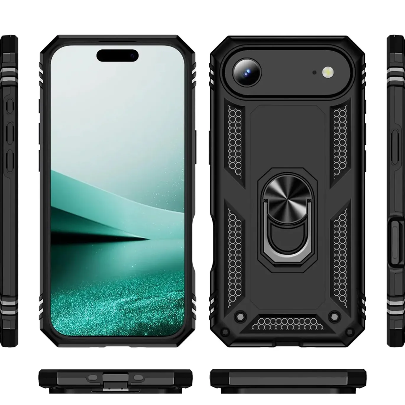 iPhone 17 Air - Outdoor Hardcase mit Ringhalter