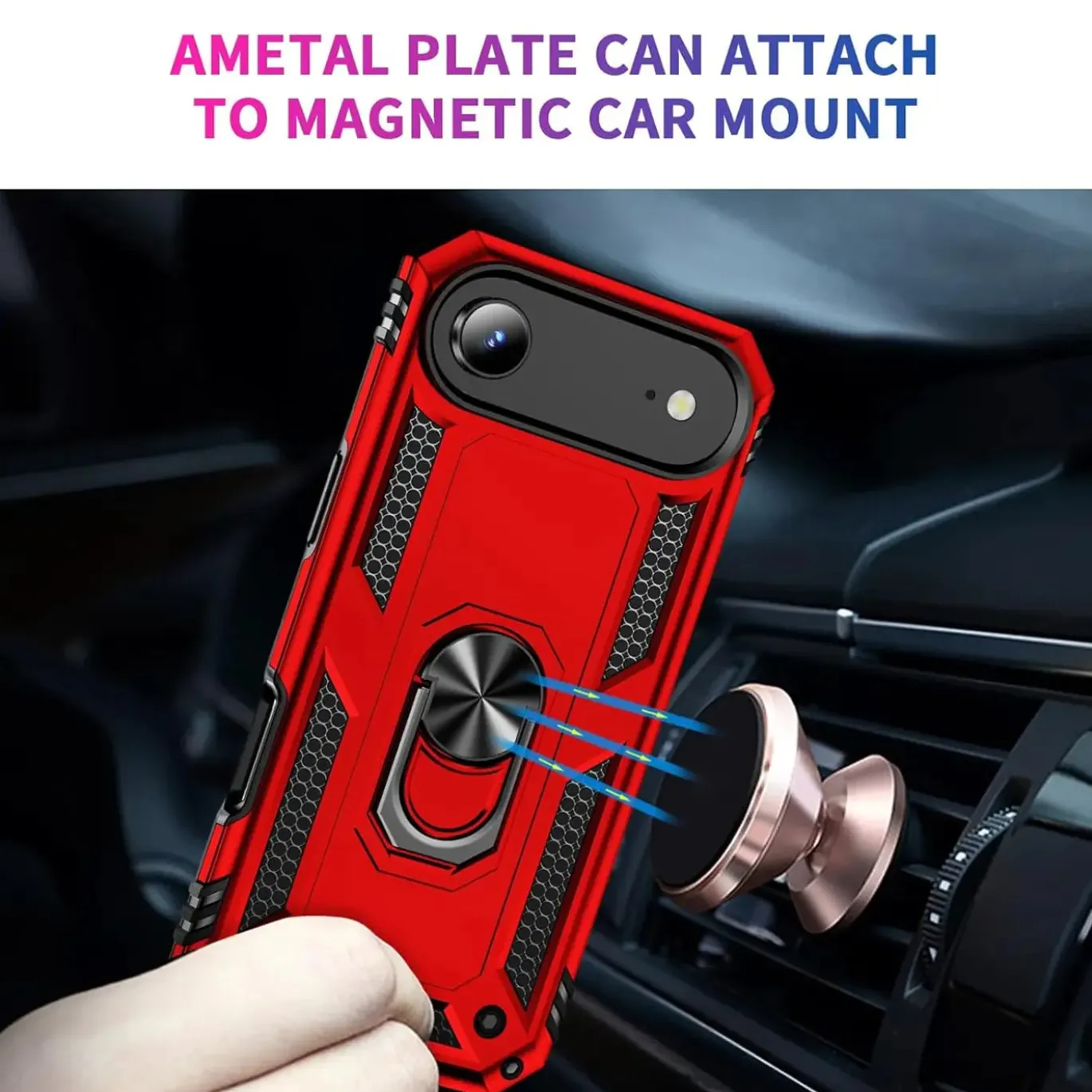 iPhone 17 Air - Outdoor Hardcase mit Ringhalter