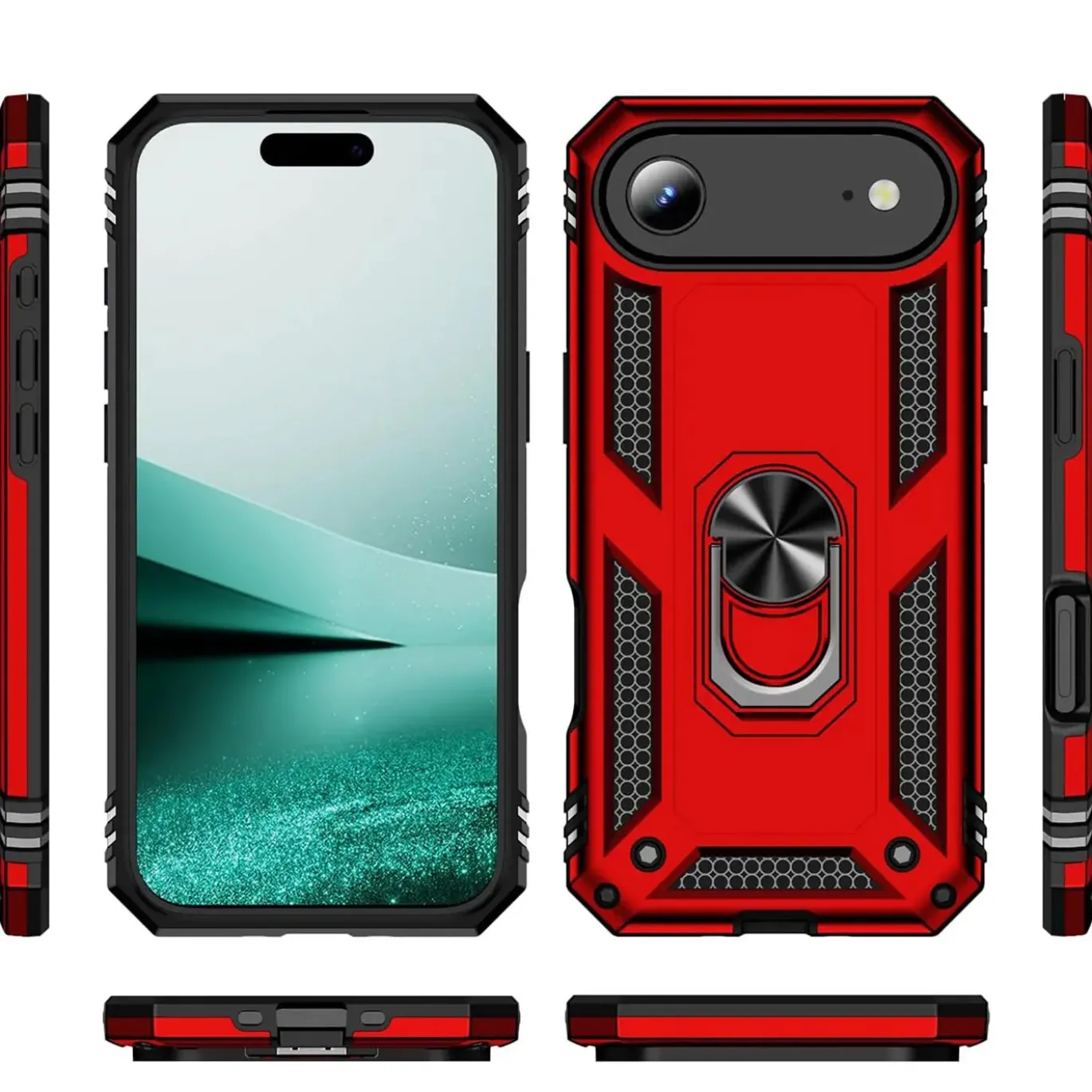 iPhone 17 Air - Outdoor Hardcase mit Ringhalter