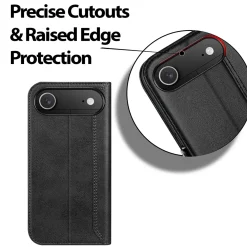 iPhone 17 Air - Robuste Klapphülle mit RFID Block