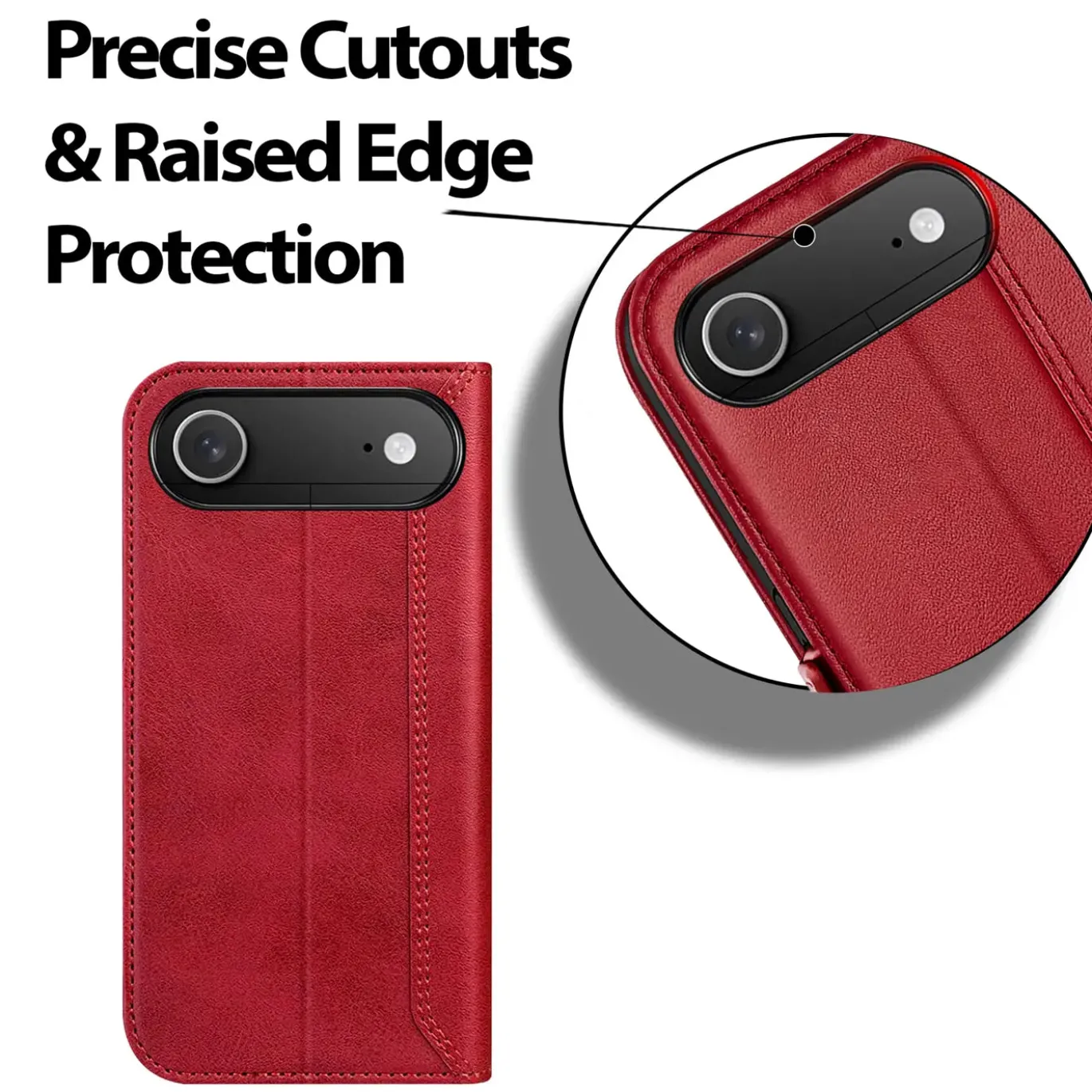 iPhone 17 Air - Robuste Klapphülle mit RFID Block