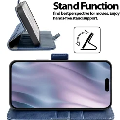 iPhone 17 Air - Robuste Klapphülle mit RFID Block