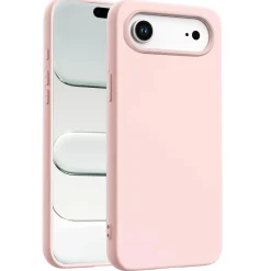 iPhone 17 Air - Silikon Case mit Mikrofaser-Innenseite