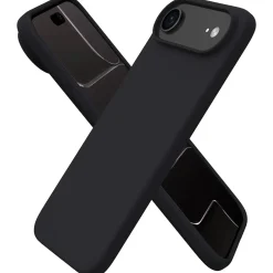 iPhone 17 Air - Silikon Case mit Mikrofaser-Innenseite