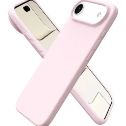 iPhone 17 Air - Silikon Case mit Mikrofaser-Innenseite