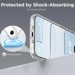 iPhone 17 Air - Transparente MagSafe Silikonhülle