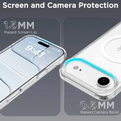 iPhone 17 Air - Transparente MagSafe Silikonhülle