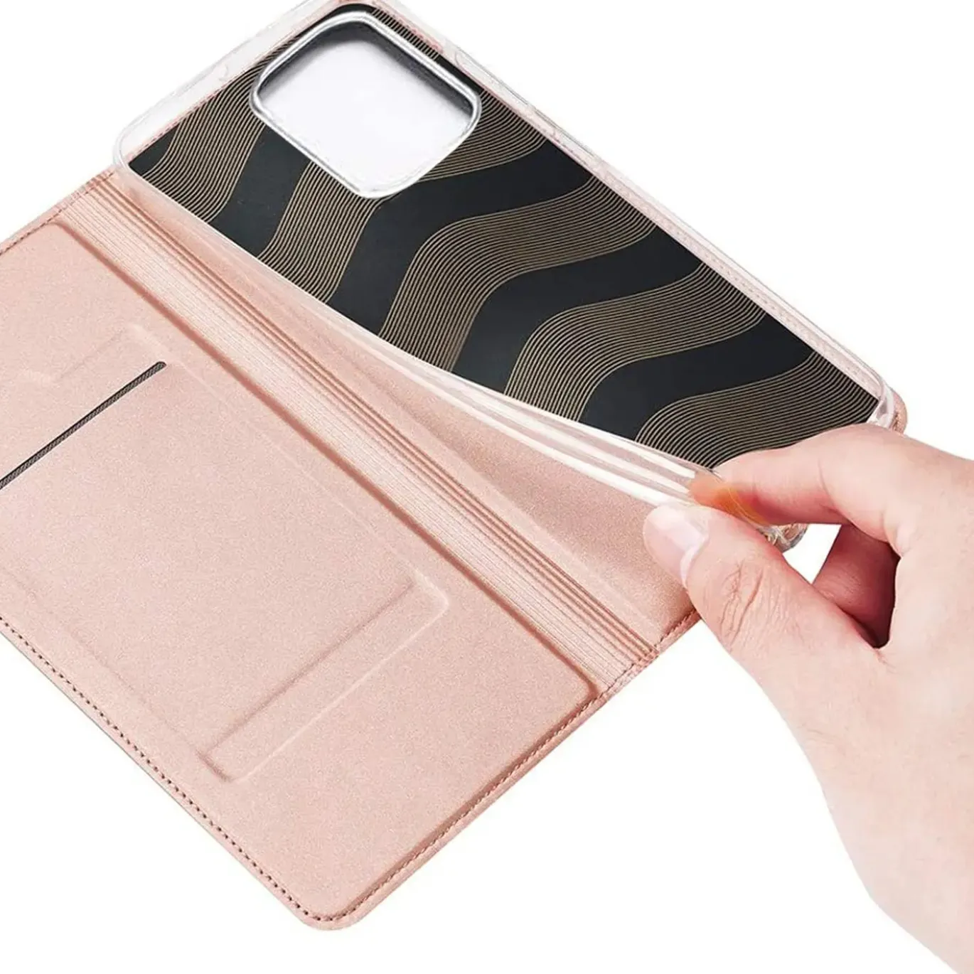 iPhone 12 Mini - Booklet Case mit Magnetverschluss