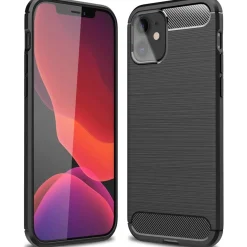iPhone 12 Mini - Carbon Case Hülle, stoßfest