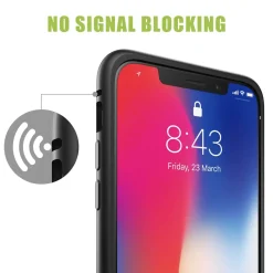 iPhone 12 Mini - Glas Hülle mit Metallrahmen