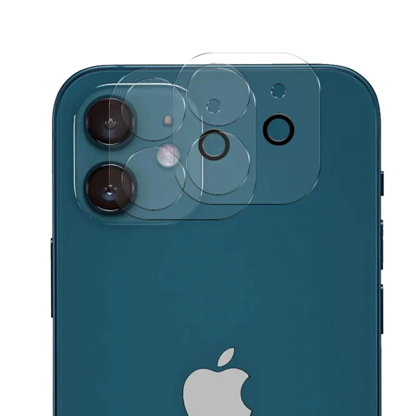 iPhone 12 Mini - 9H Displayschutzfolie 2x Display & Kamera
