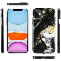 iPhone 13 Mini - Marmor & Sand Design Hülle