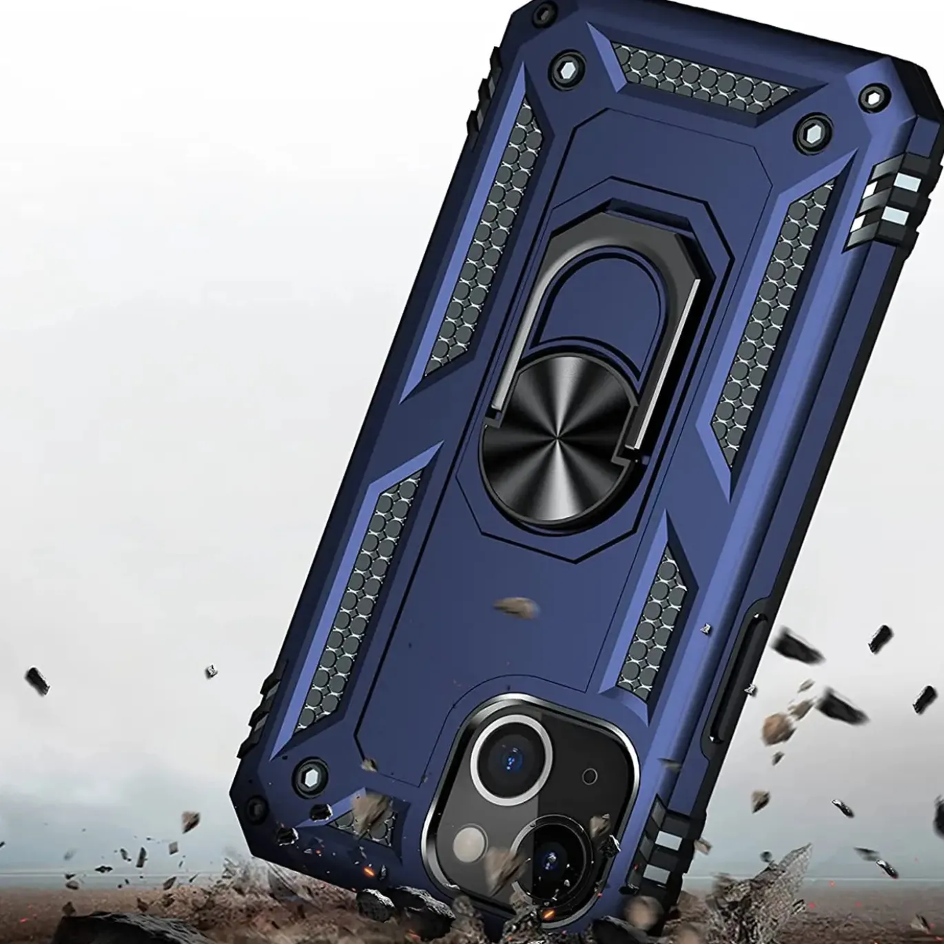 iPhone 13 Mini - Outdoor Hardcase mit Ringhalter