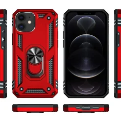 iPhone 12 Mini - Outdoor Hardcase mit Ringhalter