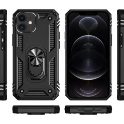 iPhone 12 Mini - Outdoor Hardcase mit Ringhalter