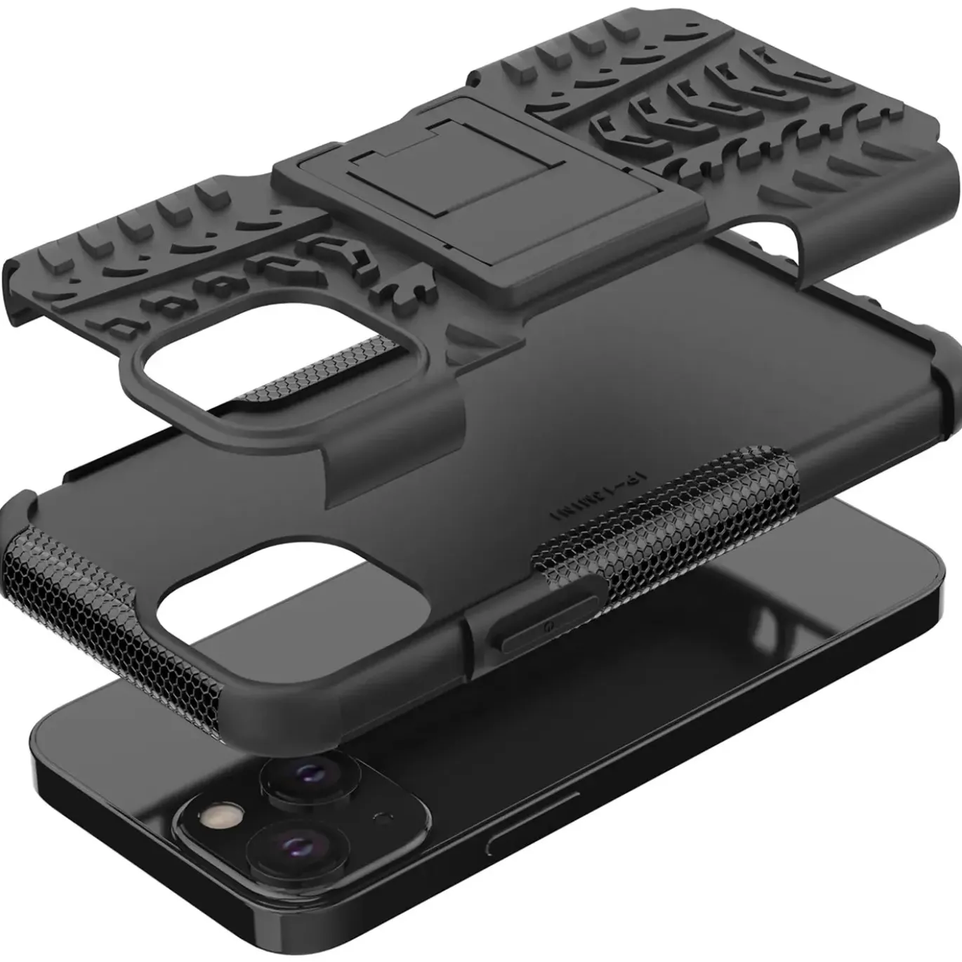 iPhone 13 Mini - Outdoor Hülle 2-teiliges Schutzcase