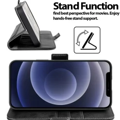 iPhone 12 Mini - Robuste Klapphülle mit RFID Block