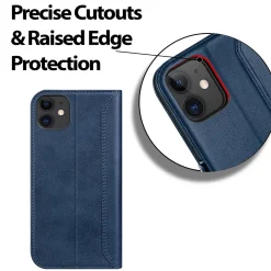 iPhone 12 Mini - Robuste Klapphülle mit RFID Block