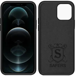 iPhone 12 Mini - Silikon Case mit Mikrofaser-Innenseite