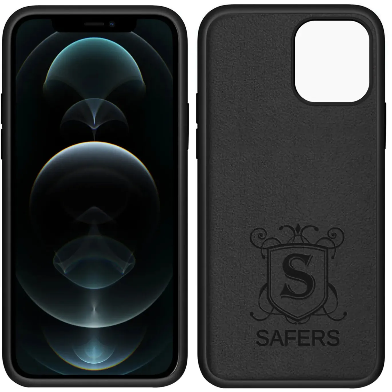iPhone 12 Mini - Silikon Case mit Mikrofaser-Innenseite