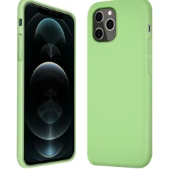 iPhone 12 Mini - Silikon Case mit Mikrofaser-Innenseite
