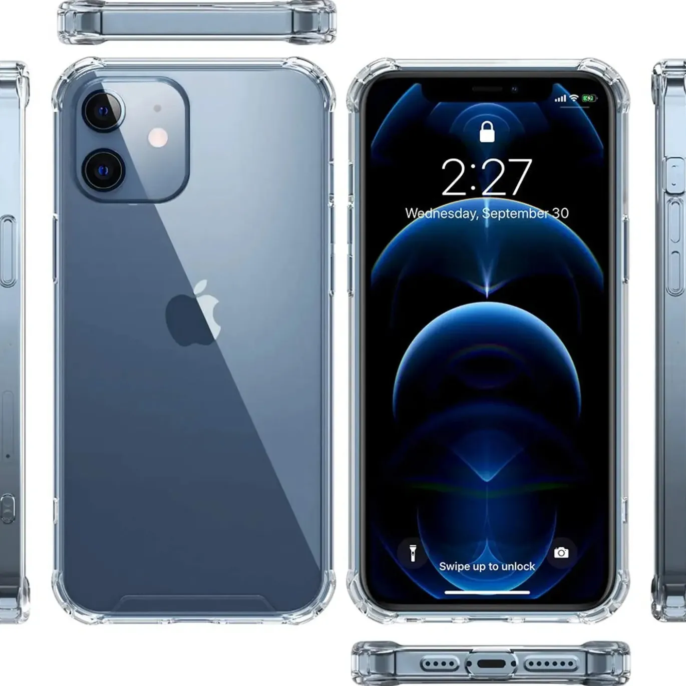 iPhone 12 Mini - Stoßfestes Clear Case
