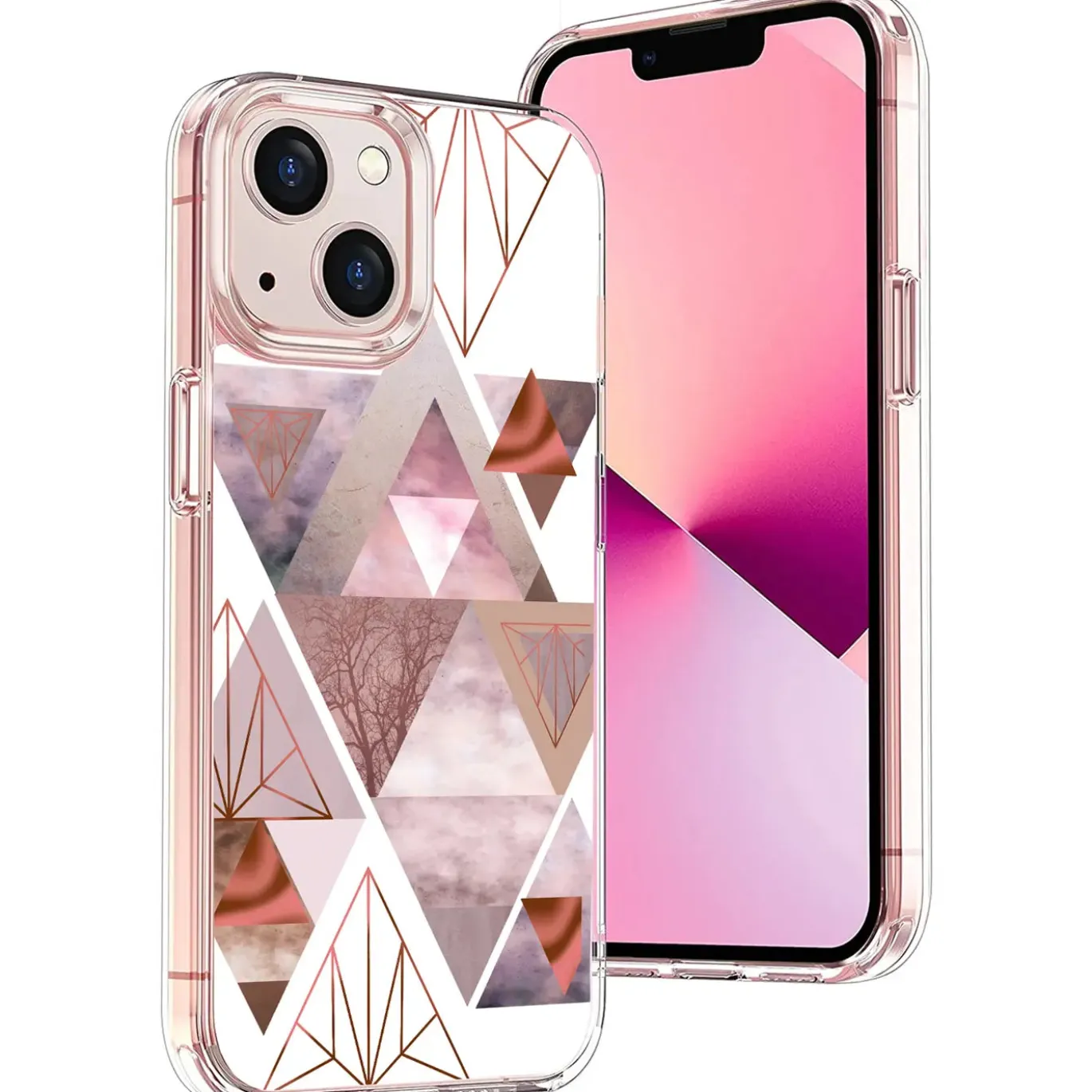 iPhone 13 Mini - TPU Case mit Motivdruck