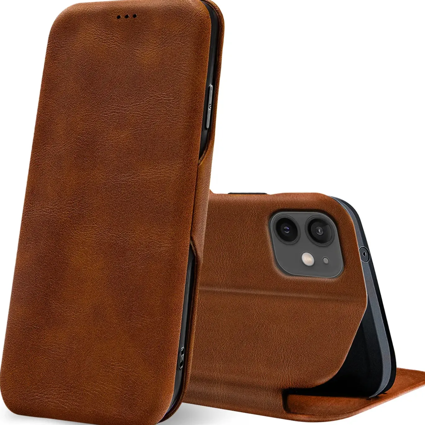 iPhone 12 Mini - Wallet Etui mit Standfunktion