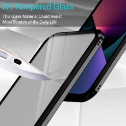 iPhone 14 Plus - 360° Glas Hülle mit Rundumschutz
