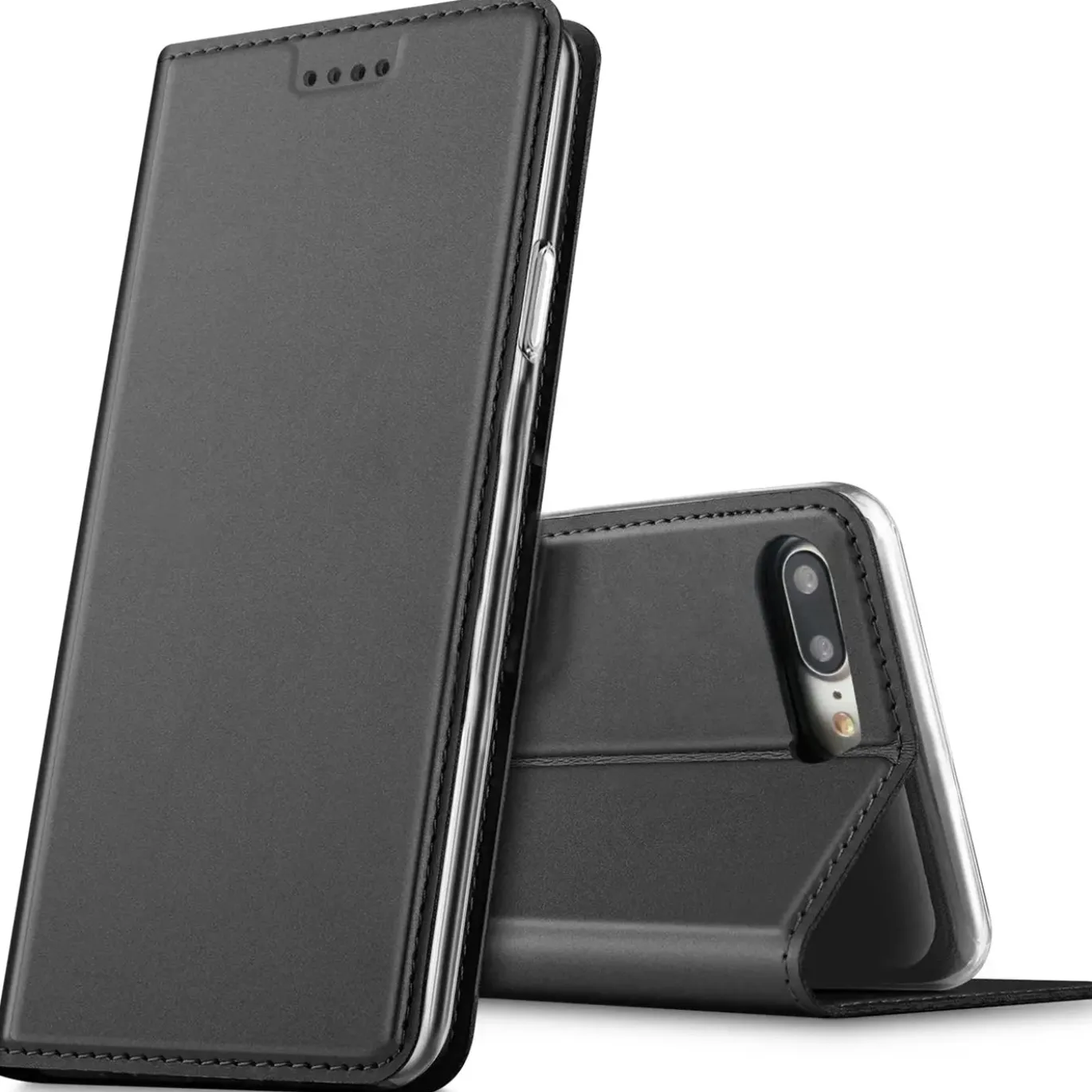 iPhone 7 Plus / 8 Plus - Booklet Case mit Magnetverschluss