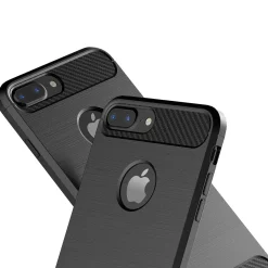 iPhone 7 Plus / 8 Plus - Carbon Case Hülle, stoßfest
