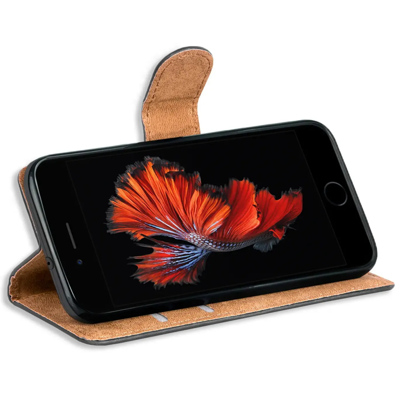 iPhone 7 Plus / 8 Plus - Klapphülle mit Kartenfächern
