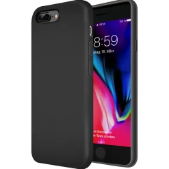 iPhone 7 Plus / 8 Plus - Silikon Case mit Mikrofaser-Innenseite