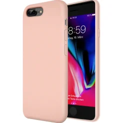 iPhone 7 Plus / 8 Plus - Silikon Case mit Mikrofaser-Innenseite