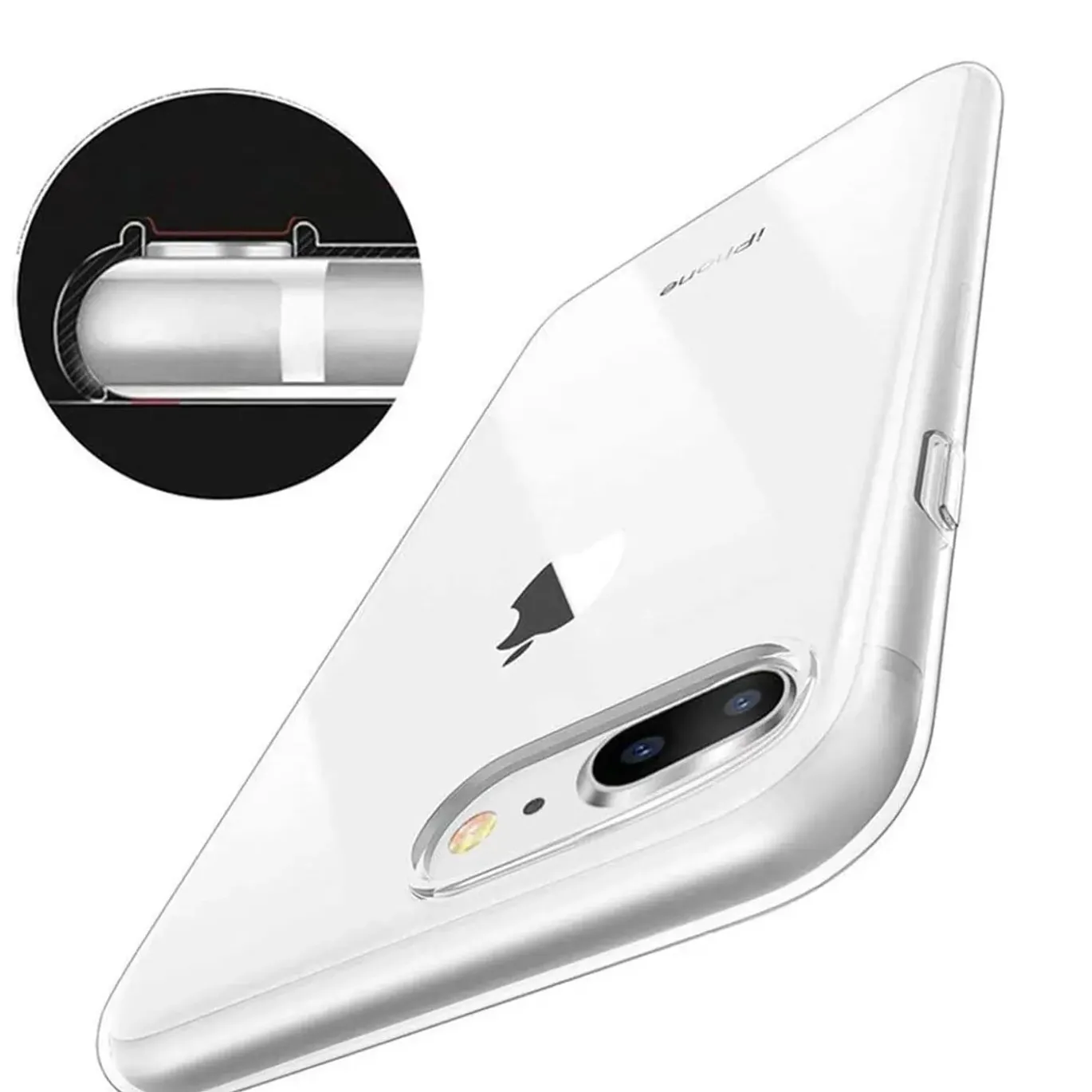 iPhone 7 Plus / 8 Plus - Slim Clear Case Hülle