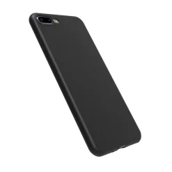 iPhone 7 Plus / 8 Plus - Slim Silikon Backcover Schwarz