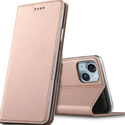 iPhone 15 Plus - Booklet Case mit Magnetverschluss
