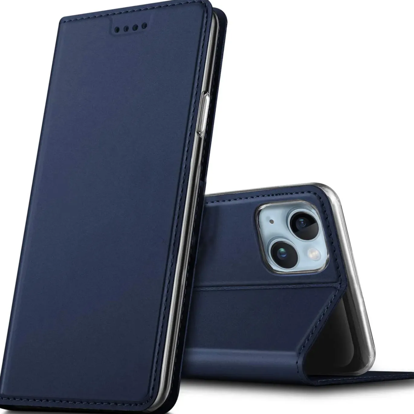 iPhone 15 Plus - Booklet Case mit Magnetverschluss