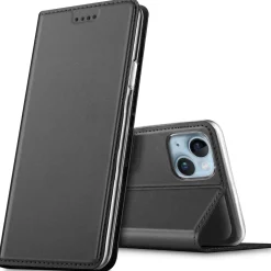 iPhone 15 Plus - Booklet Case mit Magnetverschluss