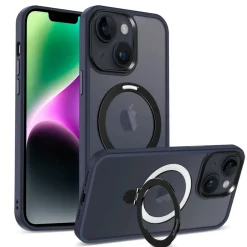 iPhone 15 Plus - Farbige MagSafe Hülle mit Ring