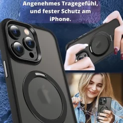 iPhone 14 Plus - Farbige MagSafe Hülle mit Ring