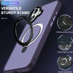 iPhone 16 Plus - Farbige MagSafe Hülle mit Ring