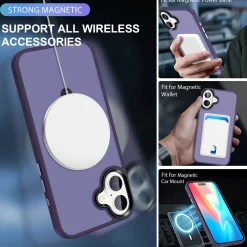 iPhone 16 Plus - Farbige MagSafe Hülle mit Ring