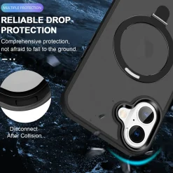 iPhone 16 Plus - Farbige MagSafe Hülle mit Ring