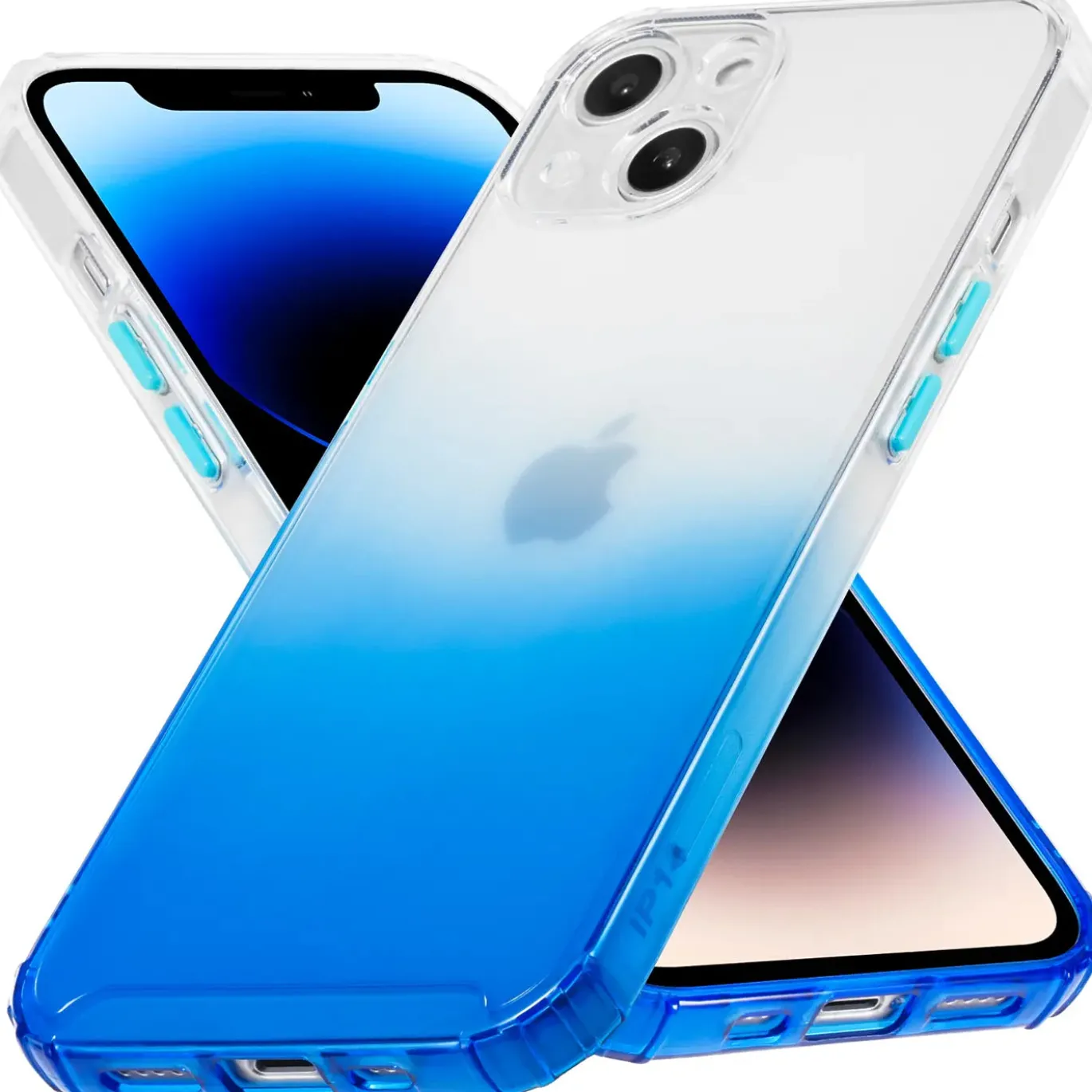 iPhone 14 Plus - Farbverlauf Hülle ultra dünn