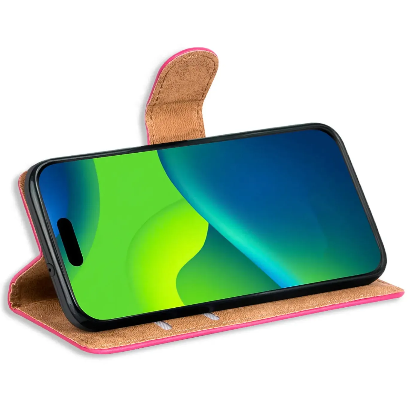 iPhone 15 Plus - Klapphülle mit Kartenfächern